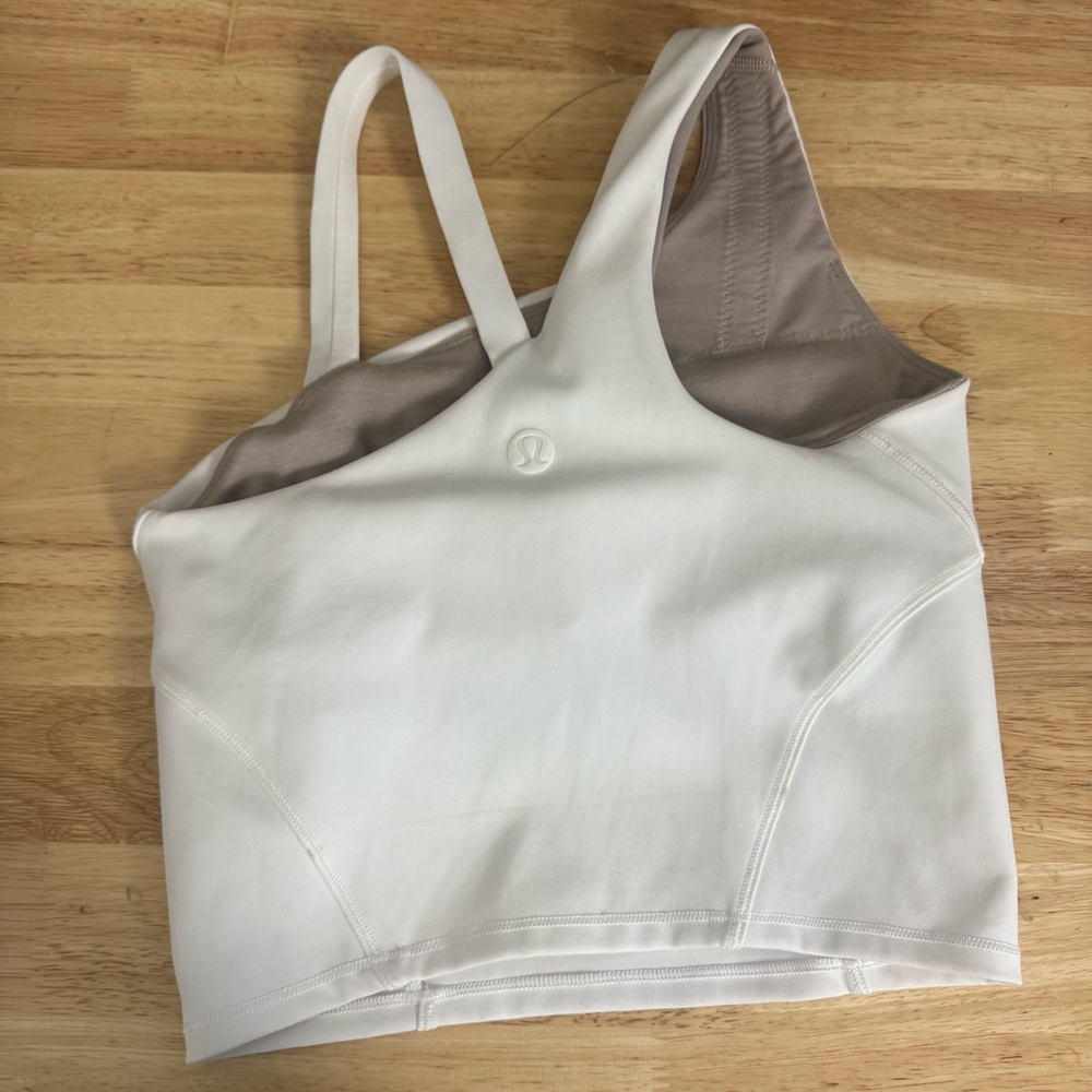 Lululemon Asymmetrical Everlux Longline‎ Bra Top